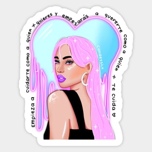 Love Yourself Sticker